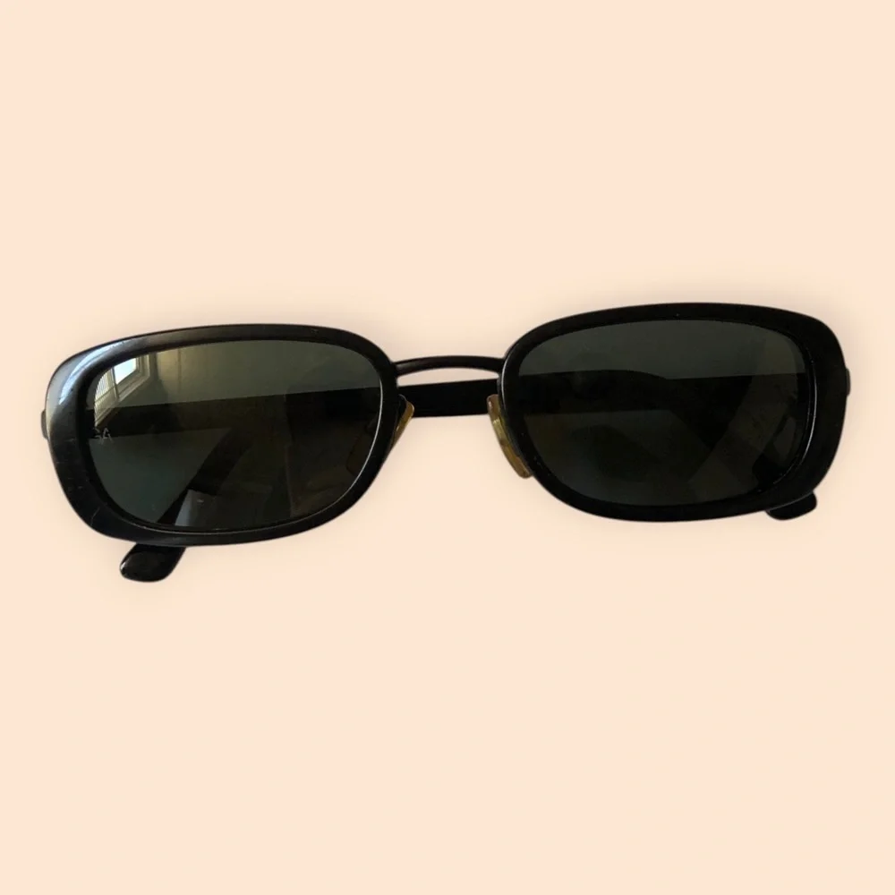 Giorgio Armani Occhiali Da Sole 677 706 135 Vintage 90s Sunglasses Italy Black